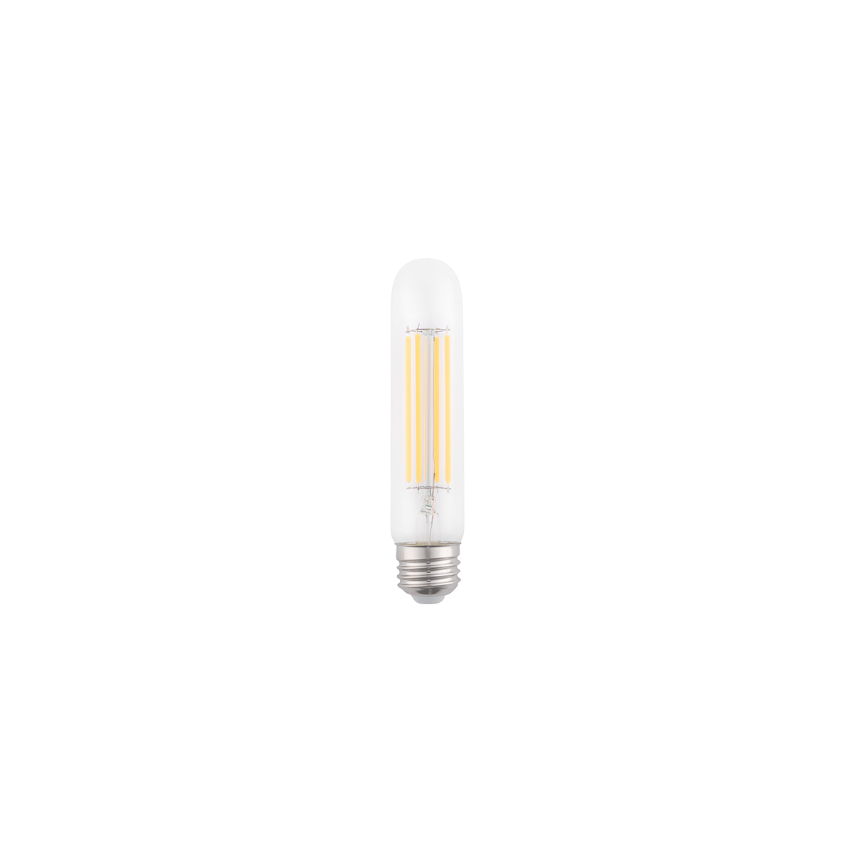 E26 T10 5.5 INCH CLEAR LED BULB, 4-PACK