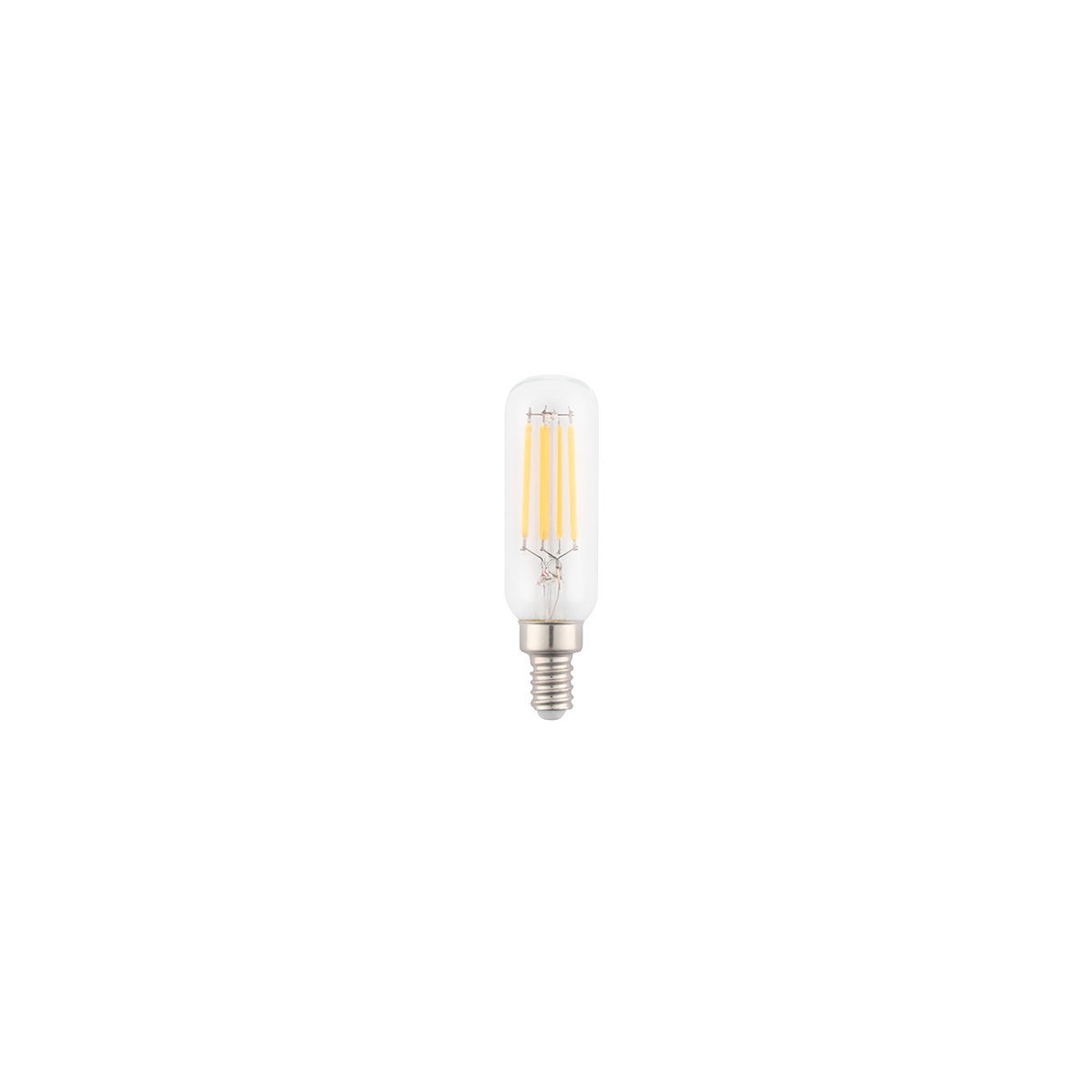 E12 T8 CLEAR 3 INCH LED BULB, 4-PACK