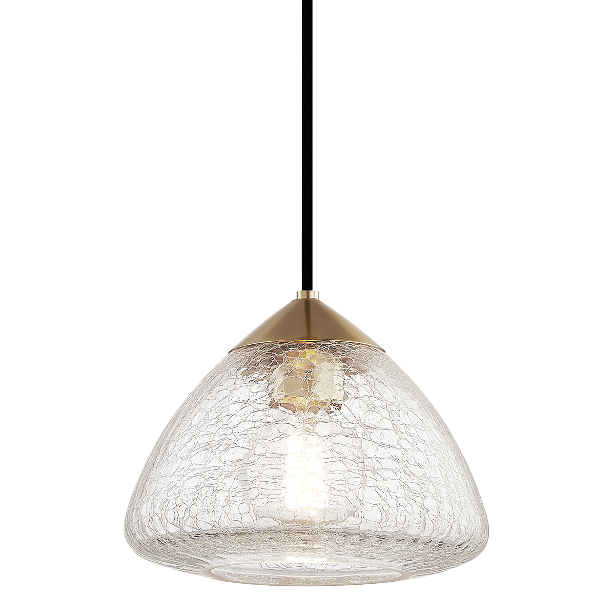 Maya 1 Pendant | AGED BRASS