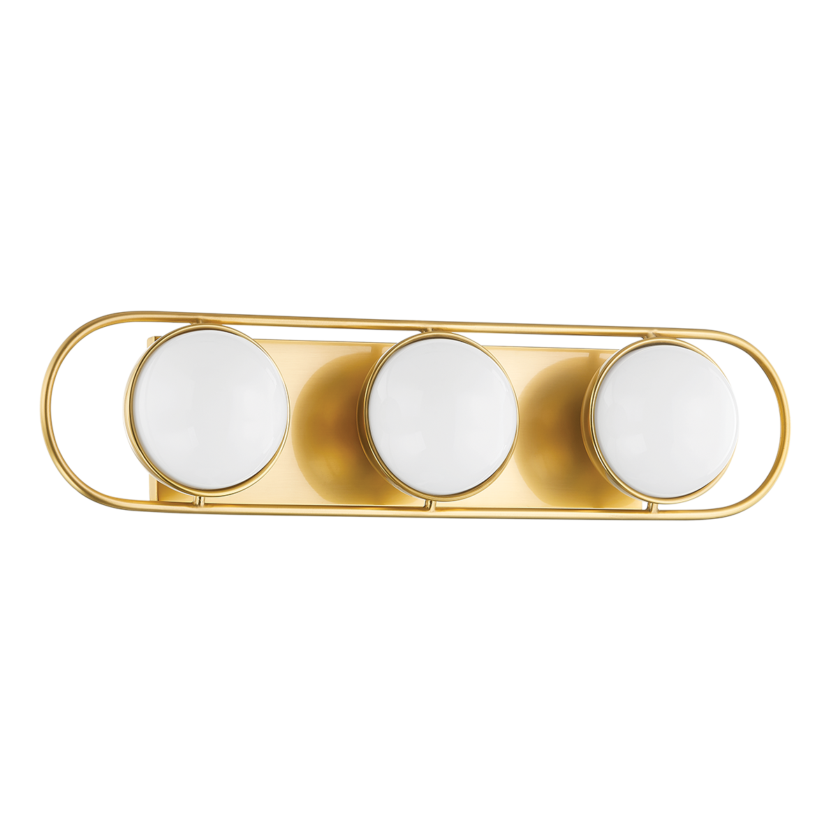Amy 3 Bath and Vanity | AGED BRASS