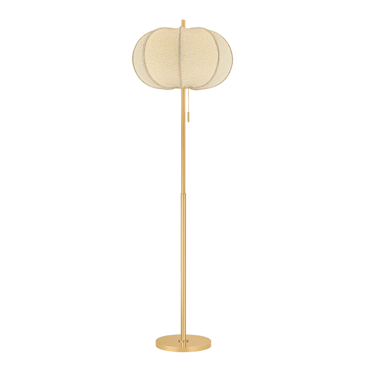 Alexandra 1 Floor Lamp | AGED BRASS