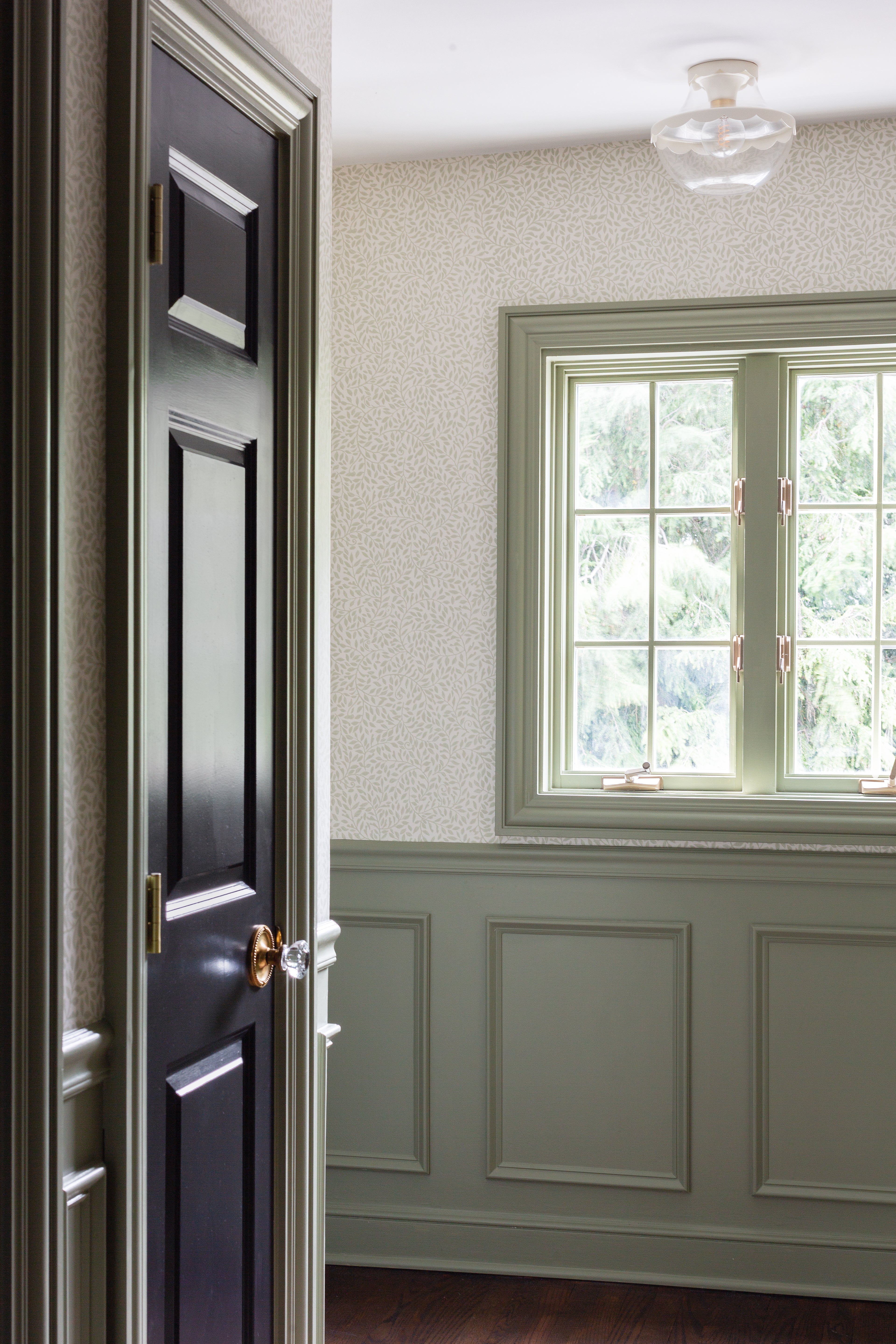 Alaina 1 Semi Flush | AGED BRASS & SOFT CREAM