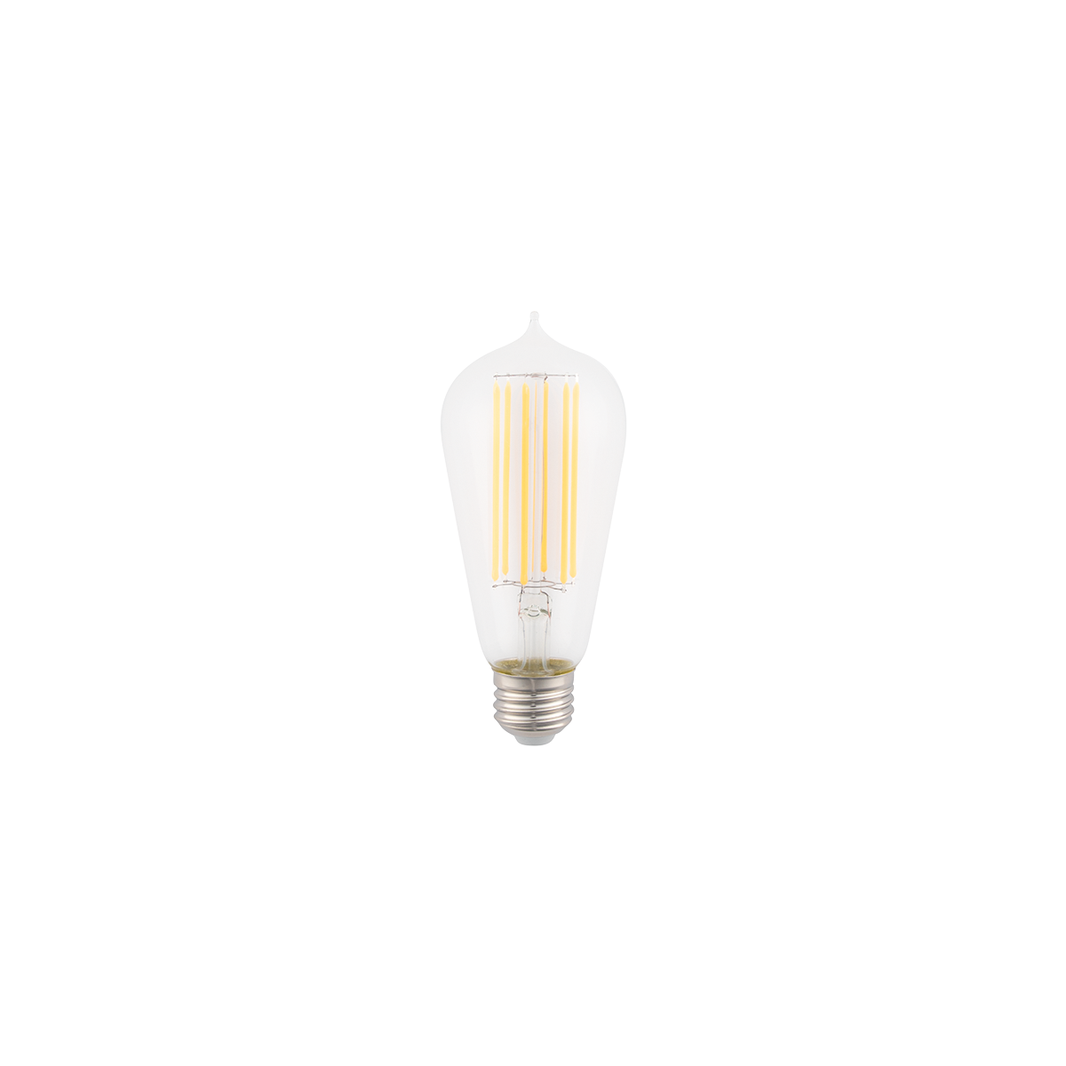 E26 ST18 CLEAR LED BULB, 4-PACK