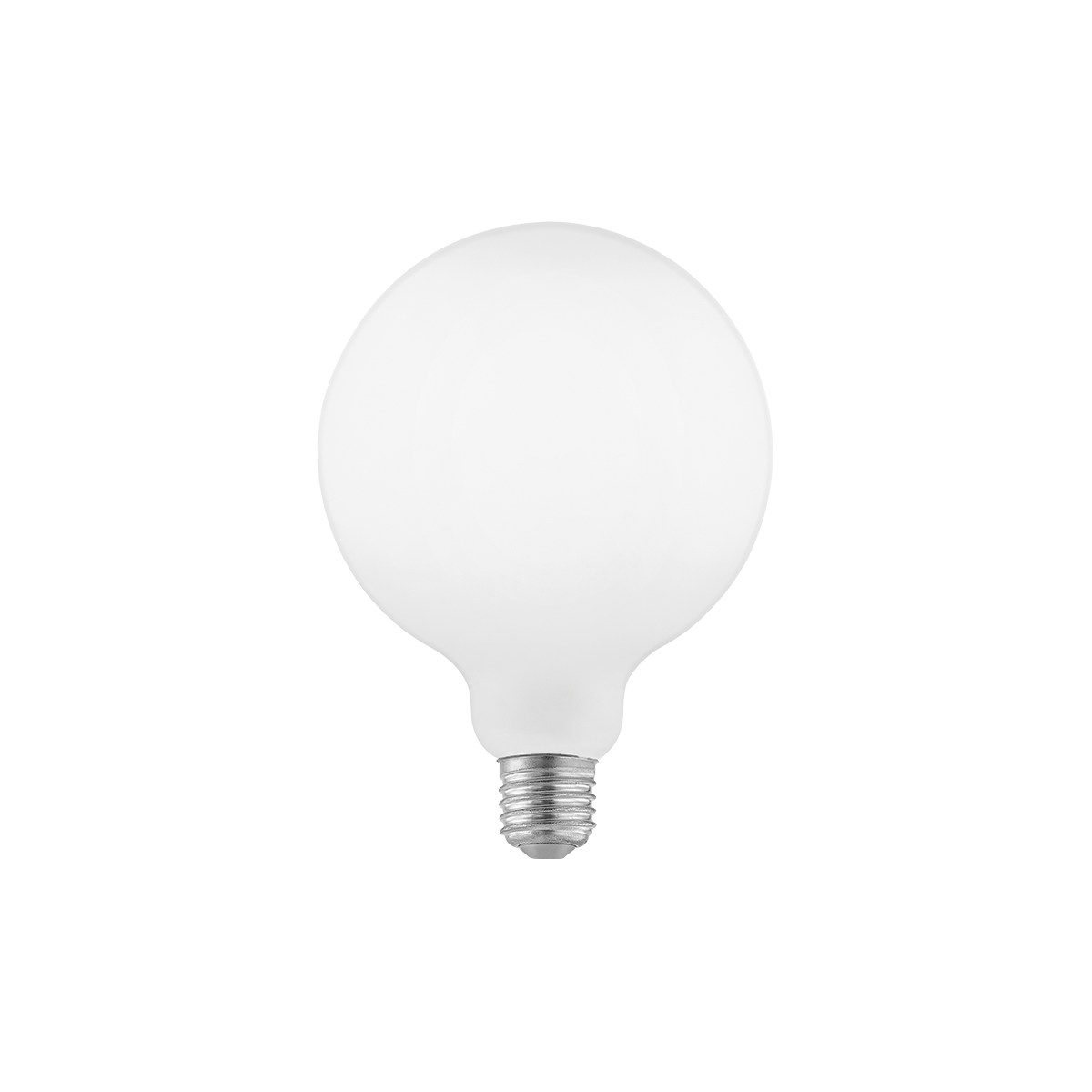E26 G40 MATTE WHITE LED BULB, 4-PACK