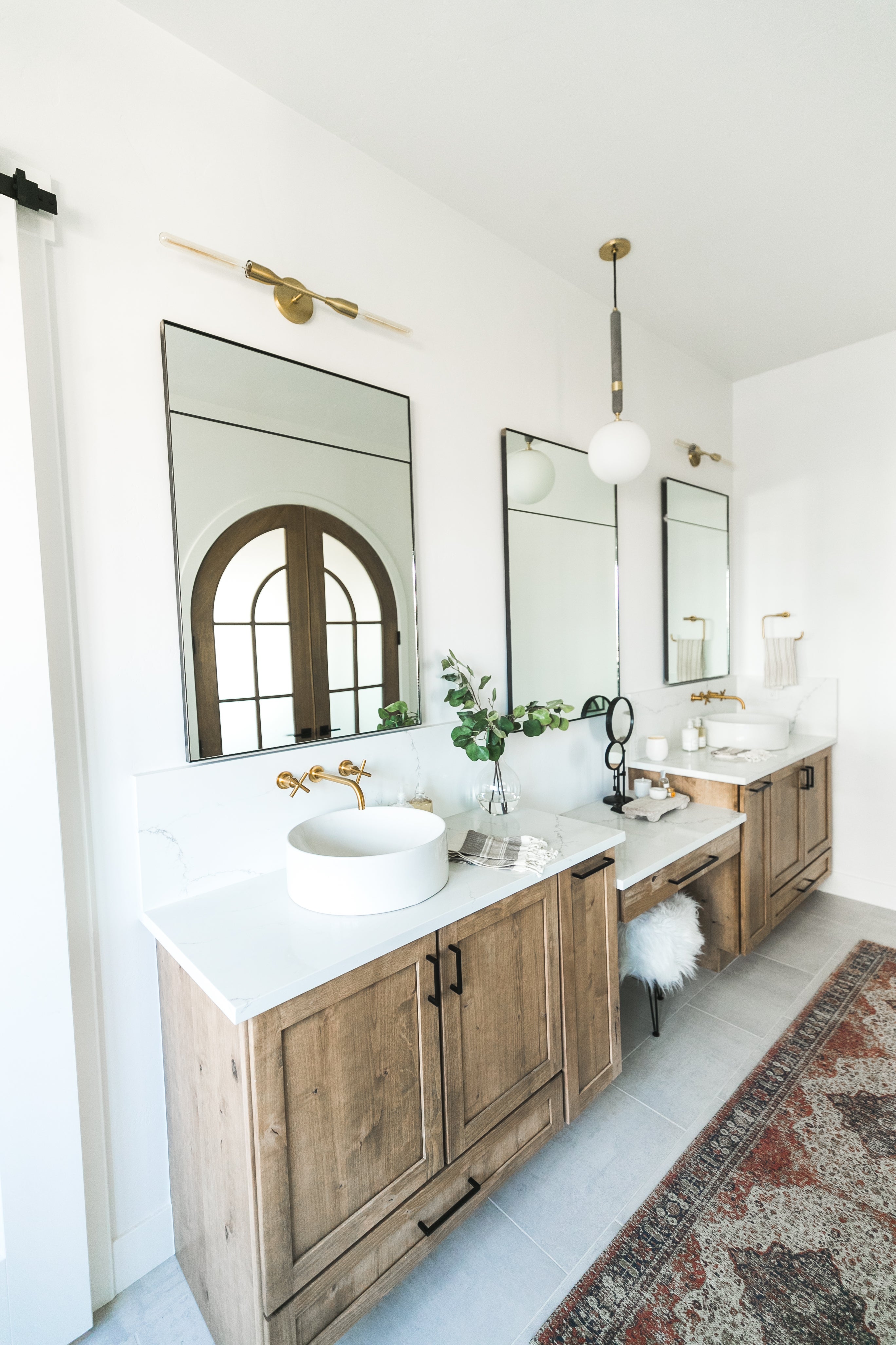 Brielle 1 Pendant | AGED BRASS