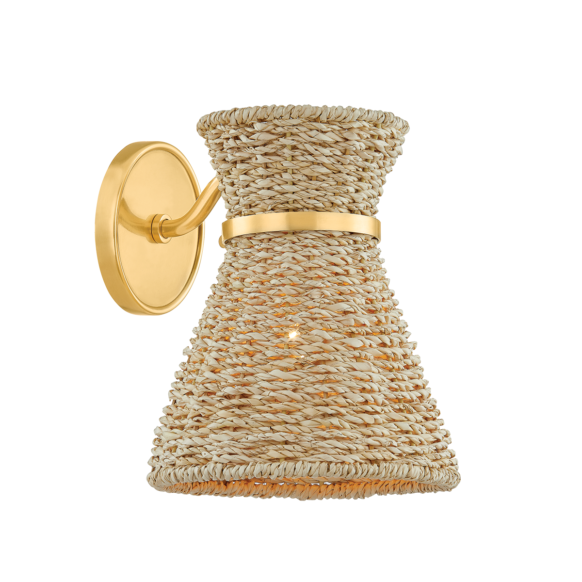 Jamie 1 Wall Sconce | AGED BRASS