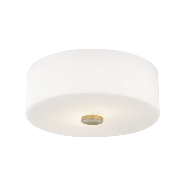 Sophie 2 Flush Mount | AGED BRASS