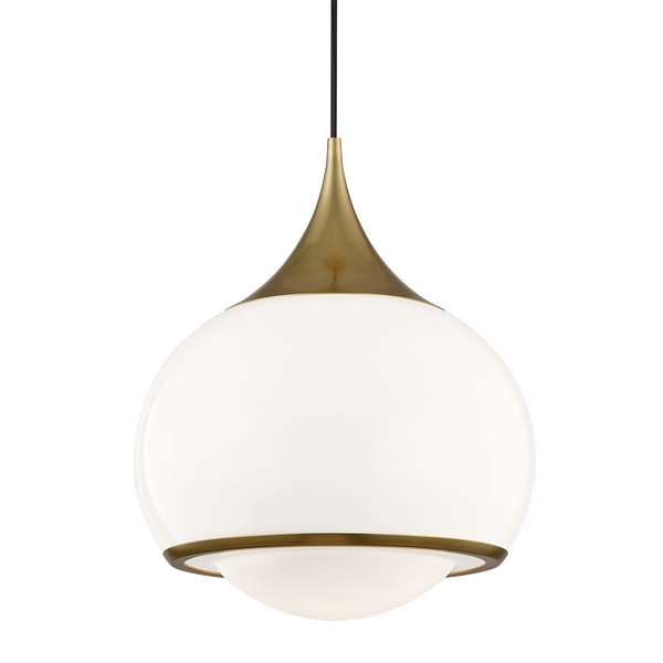 Reese 1 Pendant | AGED BRASS