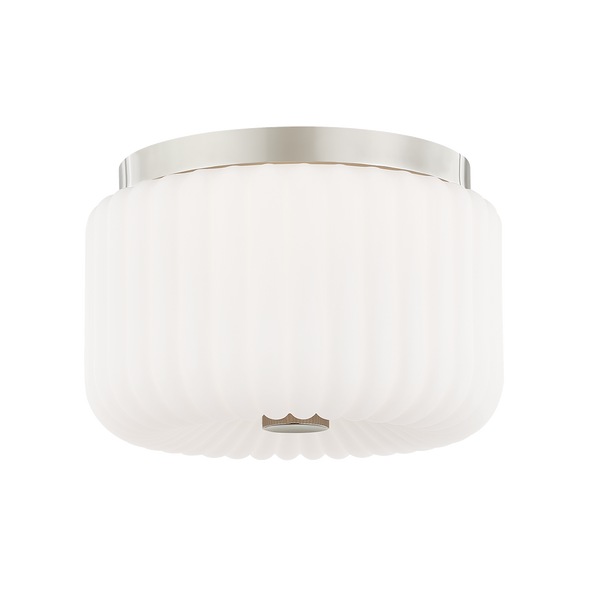 Lydia 2 Flush Mount | POLISHED NICKEL