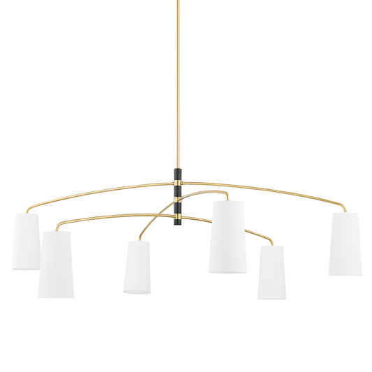 Chandelier Novelbright 新品未開封 Nobel 18-Light Chandelier – Aged Brass - Cyan Design