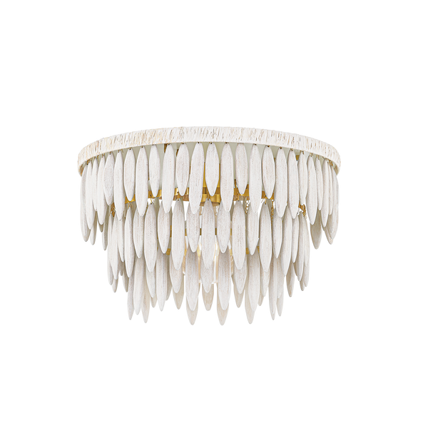 Tiffany ティファニー TIFFANY Tiffany 1 Semi Flush | AGED BRASS & TEXTURE CREAM