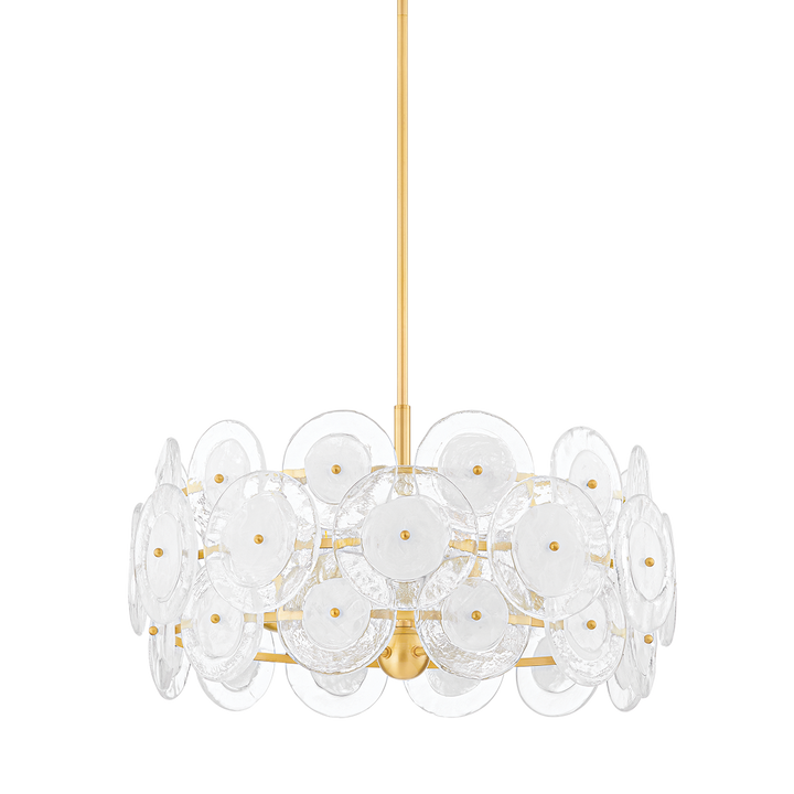Zoella 5 Chandelier | AGED BRASS Zoella 5 Chandelier | AGED BRASS