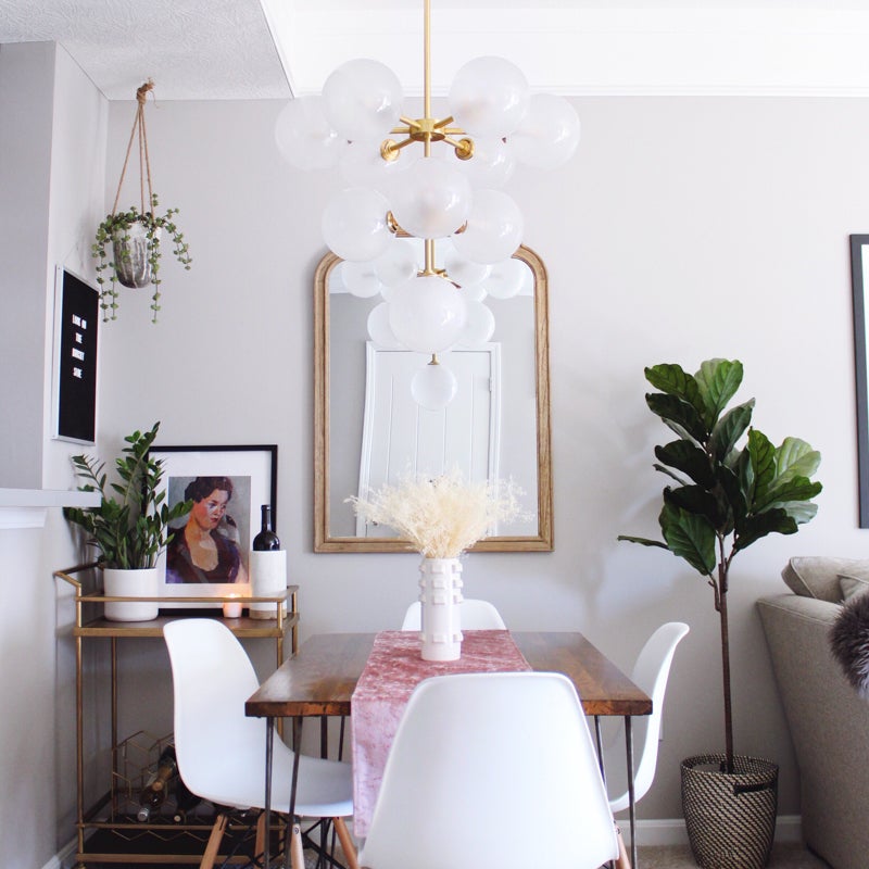 Ashleigh 10 Chandelier | AGED BRASS