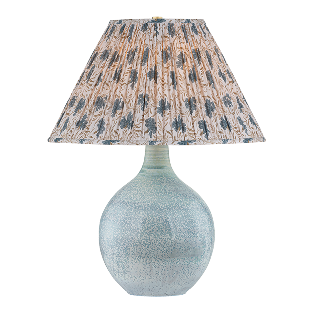 Kearny Table Lamp With Bloom Slate Shade