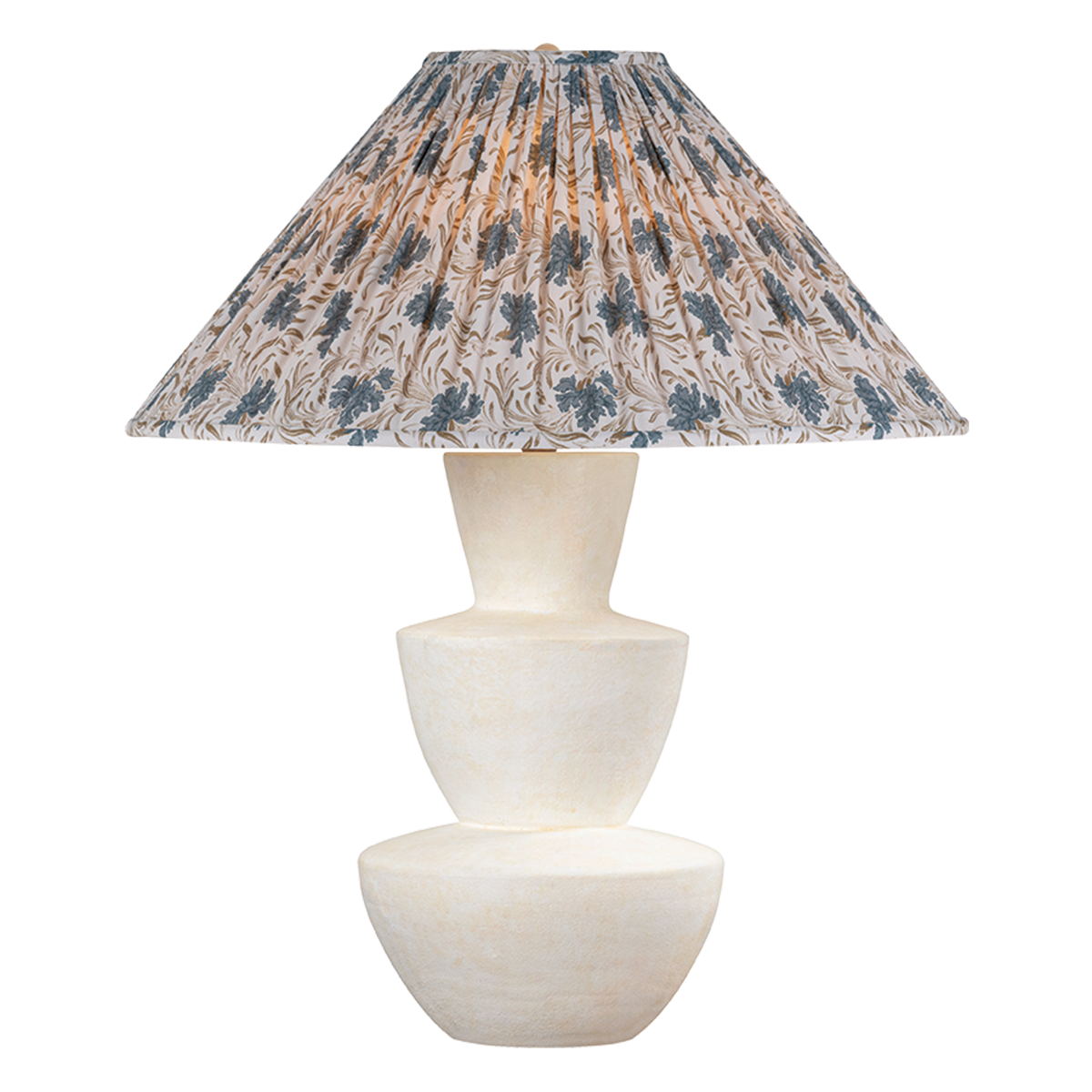 Kamas Table Lamp With Bloom Slate Shade