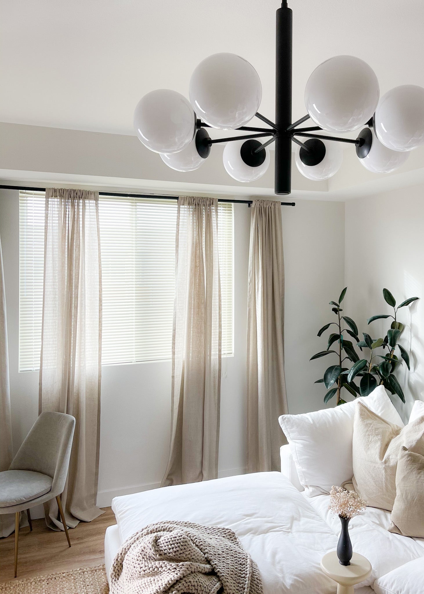 ☆ stella Stella 3-Light Semi-Flush Mount Ceiling Light – City Lights SF